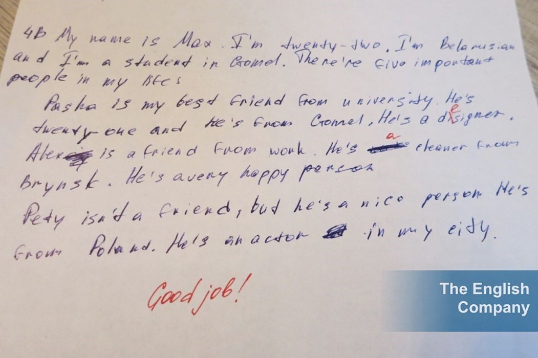 сочинение на английском